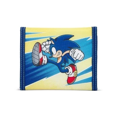 Abbildung von PowerA TriFold Spielkartenhalter für Nintendo Switch Sonic Kick, Tragbar, Platz Spiele, Gamecards, Offiziell Lizenziert