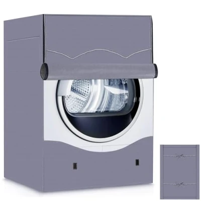 Abbildung von Lociban Waschmaschinen Auflage, Abdeckung für Waschmaschine Wasserdichte Staubdichte, Trocknerabdeckung, Innen Waschmaschinenabdeckung, 60x64x85cm