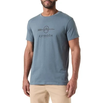 Abbildung von CITROËN O103078 J543 T Shirt mit großem Aufdruck Pfeil &amp; C24S Herren Stormy Weather Größe L, Weather, Large