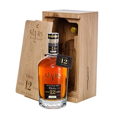 Abbildung von Slyrs Bavarian Whisky 12 Jahre in HOLZKISTE (Jahrgang 2006) 0,7 Liter