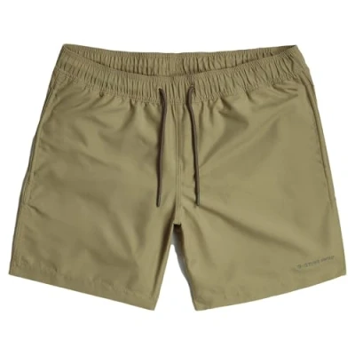 Abbildung von G STAR Dirik Solid Badeshorts, Herren, Größe: Large, Ensis green