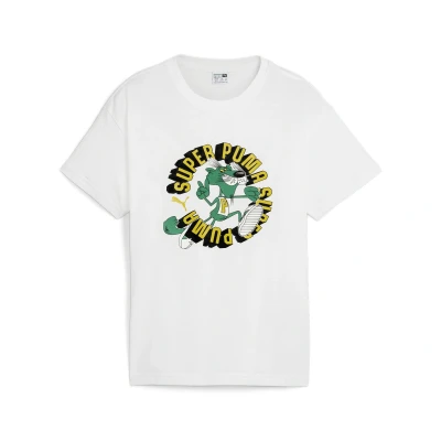 Abbildung von Puma Tshirt print für Kinder, Größe: 128, White