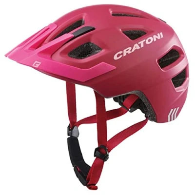 Abbildung von Cratoni Mädchen Maxster Pro Helm, Pink Rose, XS/S (46 51 cm)