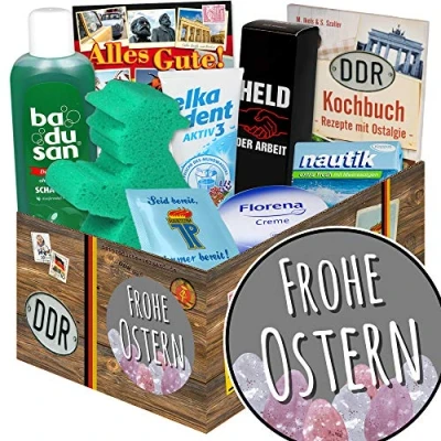 Abbildung von Frohe Ostern/Geschenk zu Ostern für Freund/DDR Paket Spezialitäten