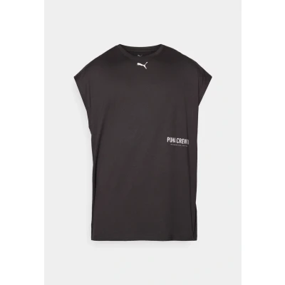 Abbildung von Puma Graphic Cutoff TANK Tshirt print, Herren, Größe: XL, Black