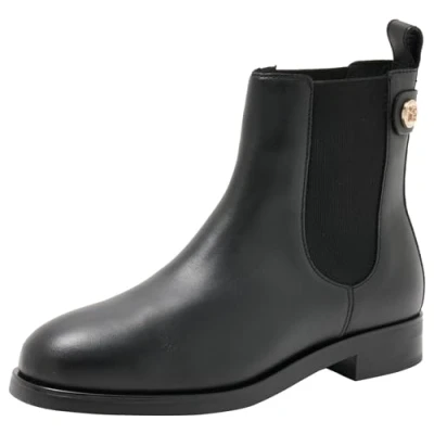 Abbildung von Tommy Hilfiger STUD LOW Chelsea Stiefelette, Damen, Größe: 38, Black Schuhe