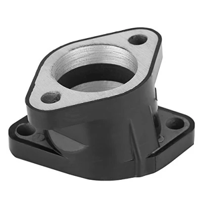 Abbildung von Motorrad Rahmenschieber, Qiilu Vergaser, Vergaser Carb Ansaugkrümmer Stiefel Gelenksatz für Warrior YFM 350 1987 2004