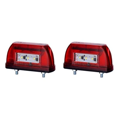 Abbildung von BUL BARS LED Kennzeichenbeleuchtung 12V 24V mit E Prüfzeichen