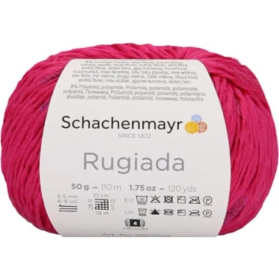 Abbildung von Schachenmayr Rugiada, 50G Fuchsia Handstrickgarne