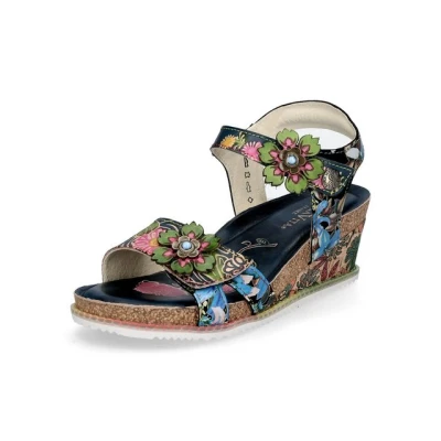 Abbildung von Laura Vita Damen Sandalette jeans Sandale