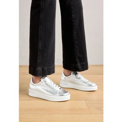 Abbildung von Gabor Comfort Sneaker low, Damen, Größe: 39, Silber Schuhe