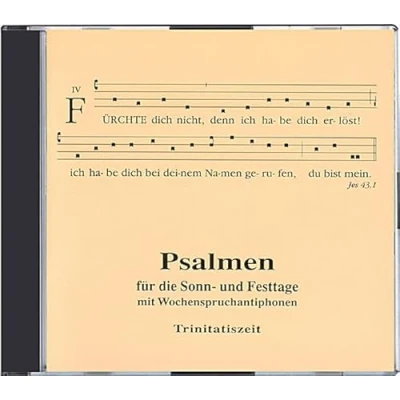 Abbildung von Psalmen für die Sonn und Festtage (Trinitatiszeit)