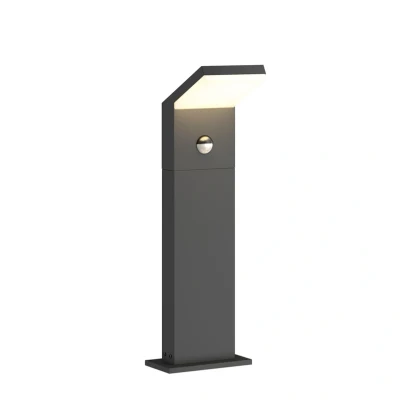 Abbildung von Arcchio LED Wegeleuchte Yolena, Sensor, 60 cm, anthrazit