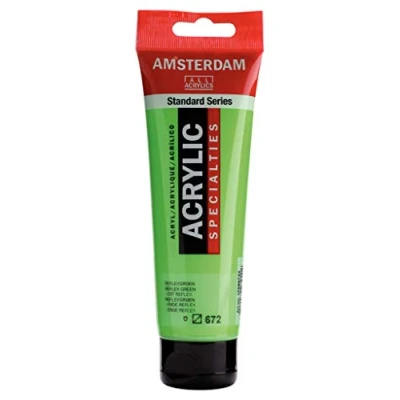 Abbildung von Amsterdam Standard Serie Acryl Tube 120 ml Reflex Grün 672