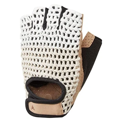 Abbildung von Altura Crochet Unisex KURZFINGER Handschuhe, Creme/Hellbraun, XS