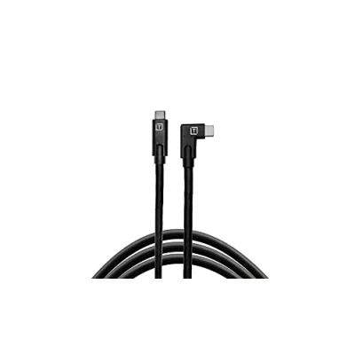 Abbildung von Tether Tools TetherPro USB C auf abgewinkelt, Schwarz