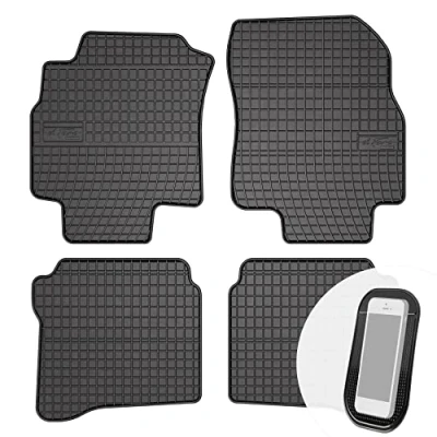 Abbildung von Gummimatten Auto Fußmatten Gummi Automatten Passgenau 4 teilig Set passend für Nissan Primera 2001 2007