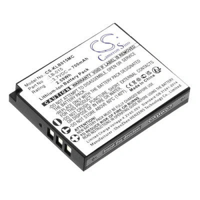 Abbildung von TCTK akkus Kompatibel mit [Kodak] WPZ2 Ersetzt LB 015