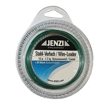 Abbildung von Jenzi Drahtbahn, auf 10 m Spule, mit 20 Stück Klemmen, Unisex, 12 kg