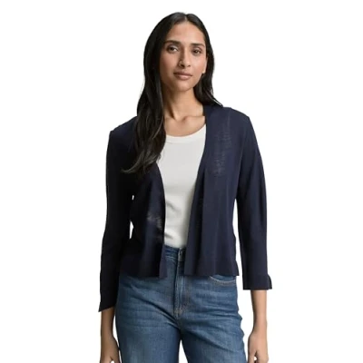 Abbildung von TOM Tailor OPEN Cardigan Strickjacke, Damen, Größe: Medium, Sky captain blue