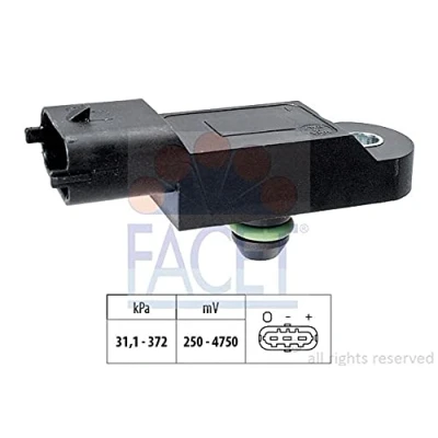 Abbildung von FACET 10.3177 Luftdrucksensor, Höhenanpassung Made in Italy OE Equivalent RENAULT: SCENIC 2, LAGUNA 2 Grandtour, MEGANE 3 Grandtour