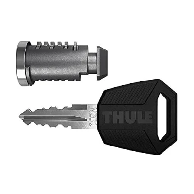 Abbildung von Thule Unisex Erwachsene Zylinder + Stahlschlüssel N231 Schlüssel, Mehrfarbig (Mehrfarbig), Einheitsgröße