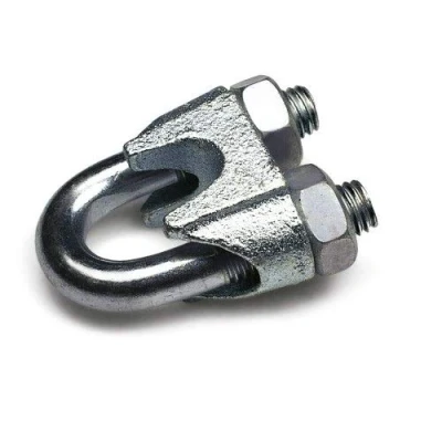 Abbildung von Constrabo 5x Drahtseilklemme Din 741 Größe 11 mm Bügelklemme Stahl verzinkt Seilklemme Bügelform für Stahlseil, Seil, Draht, Drahtseil Bügelseilklemme, Drahtseilklemmen Seilklemmen Klammern