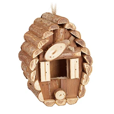 Abbildung von relaxdays Vogelhaus Mini Holz