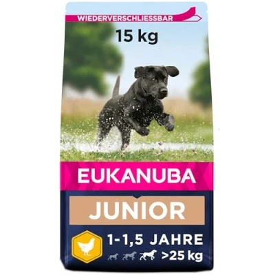 Abbildung von Eukanuba Hundefutter mit frischem Huhn fr grosse Rassen Premium Troc...