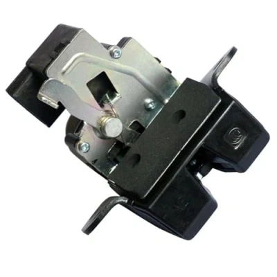Abbildung von Auto Heckklappenschloss Für Kia Soul 2014 2019 81230 2W000 4 Pin Heckklappe Latch Antrieb Hinten Stamm Deckel Schloss Kofferraum
