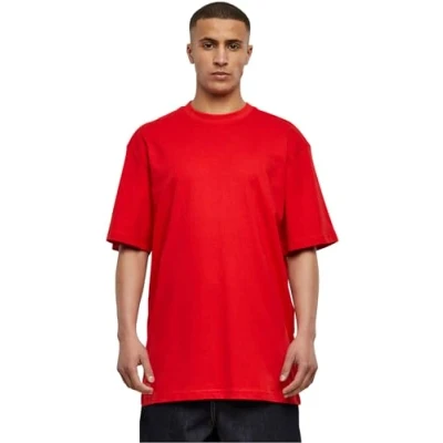 Abbildung von Urban Classics Herren T Shirt Tall Tee, Farbe red, Größe 4XL