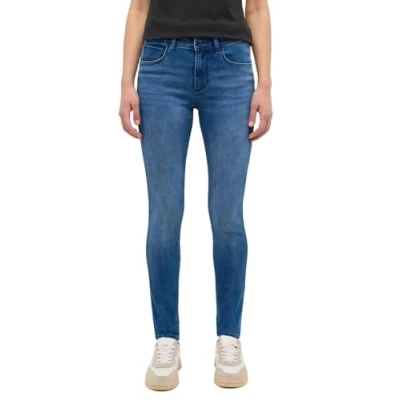 Abbildung von Mustang Style Shelby Jeans Slim Fit, Damen, Größe: 30x30, Blau