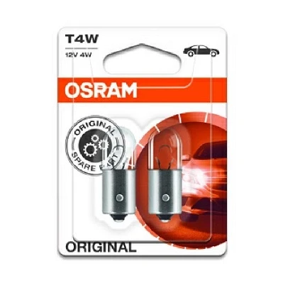 Abbildung von OSRAM ORIGINAL LINE 3893 02B Glühlampe, Blinkleuchte 12 4 T4W VOLKSWAGEN: TRANSPORTER Bus, GOLF 2, MERCEDES BENZ: W124 T modell, 190