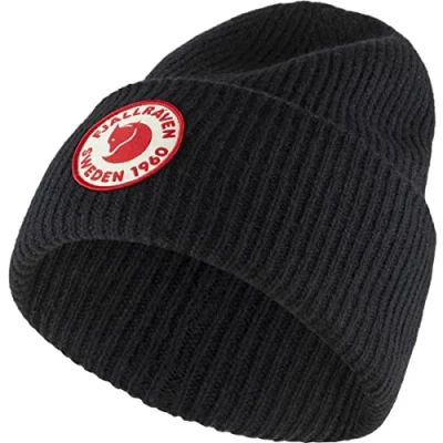 Abbildung von Fjällräven LOGO Mütze, Größe: One Size, Black