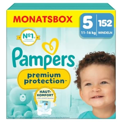 Abbildung von Pampers® Windeln Premium Protection Größe 5 (11 16kg) für Babys und Kleinkinder (4 18 Monate)