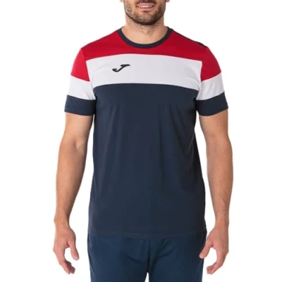 Abbildung von Joma Herren Crew Iv Equip T Shirts M/C, Marineblau/Rot, XL