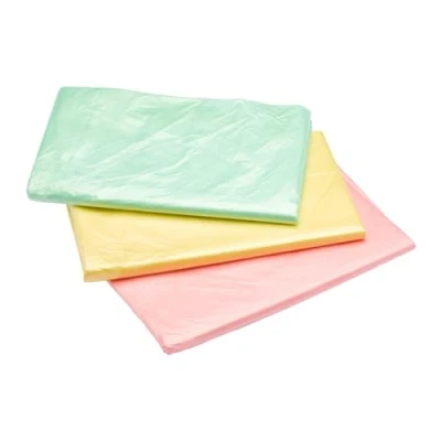 Abbildung von Fit For The Job 3er Pack, farbige 3,6m x 2,7m Polyethylen Staubschutztücher, staubdicht und wasserdicht, ideal zum Abdecken Schützen von Böden Möbeln beim Streicharbeiten Dekorieren