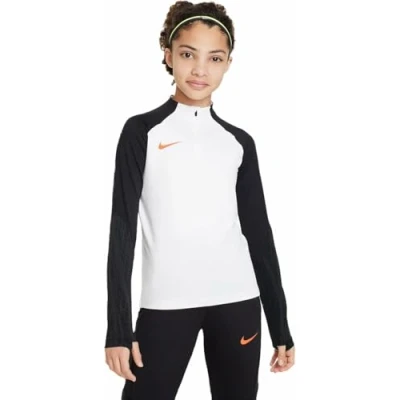 Abbildung von Nike Performance K NK STRK DRIL TOP BR Langarmshirt für Kinder, Größe: 158 170, White/black/bright crimson