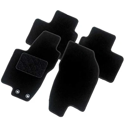 Abbildung von AutoStyle TM HY546 Fußmattensatz Textil vorne und hinten 4 schwarz HYUNDAI: i10 I