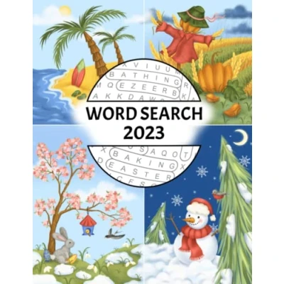 Abbildung von Word Search 2023: Book with 365 Dated Find Puzzles for Adults