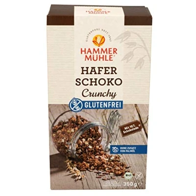 Abbildung von Hammermühle Hafer Schoko Crunchy glutenfrei bio 350g