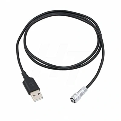 Abbildung von HangTon QC3.0 USB BMPCC 4K 6K Stromkabel für PowerBank auf Blackmagic Design Pocket Cinema Kamera (1m)