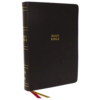 Abbildung von NKJV Holy Bible, Super Giant Print Reference Brown Bonded Leather, 43,000 Cross References, Red Letter, Comfort Print: New King James Version