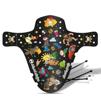 Abbildung von Riesel Design® Mudguard dreck:spatz Schutzblech für Kinderfahrrad 16 29 Zoll