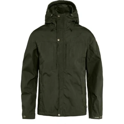 Abbildung von Fjällräven SKOGSÖ Jacket Outdoorjacke, Herren, Größe: Large, Deep forest