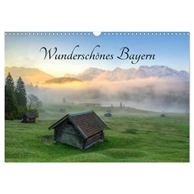 Abbildung von Wunderschönes Bayern (Wandkalender 2025 DIN A3 quer), CALVENDO Monatskalender