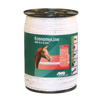 Abbildung von Ako Seil Economyline 6mm, Weiß 500m