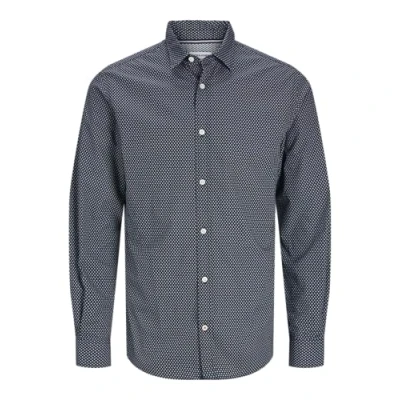 Abbildung von Jack &amp; Jones Premium Matheo Detail Shirt Hemd, Herren, Größe: Small, Black