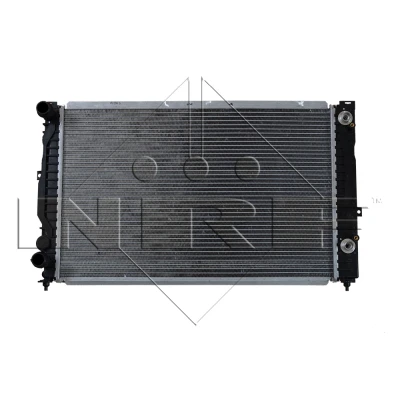 Abbildung von NRF EASY FIT 529504 Kühler, Motorkühlung Aluminium 632 395 34 mit Dichtring Kühlrippen gelötet AUDI: A6 C5 Avant, A4 B5 Limousine, Avant