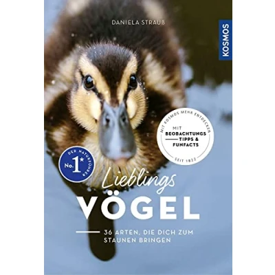 Abbildung von Lieblingsvögel: 36 Arten, die dich zum Staunen bringen. Einheimische Vögel in Lebensgröße. Mit Beobachtungstipps &amp; Funfacts. 69 Vogelstimmen auf der KOSMOS PLUS App. Empfohlen vom NABU.